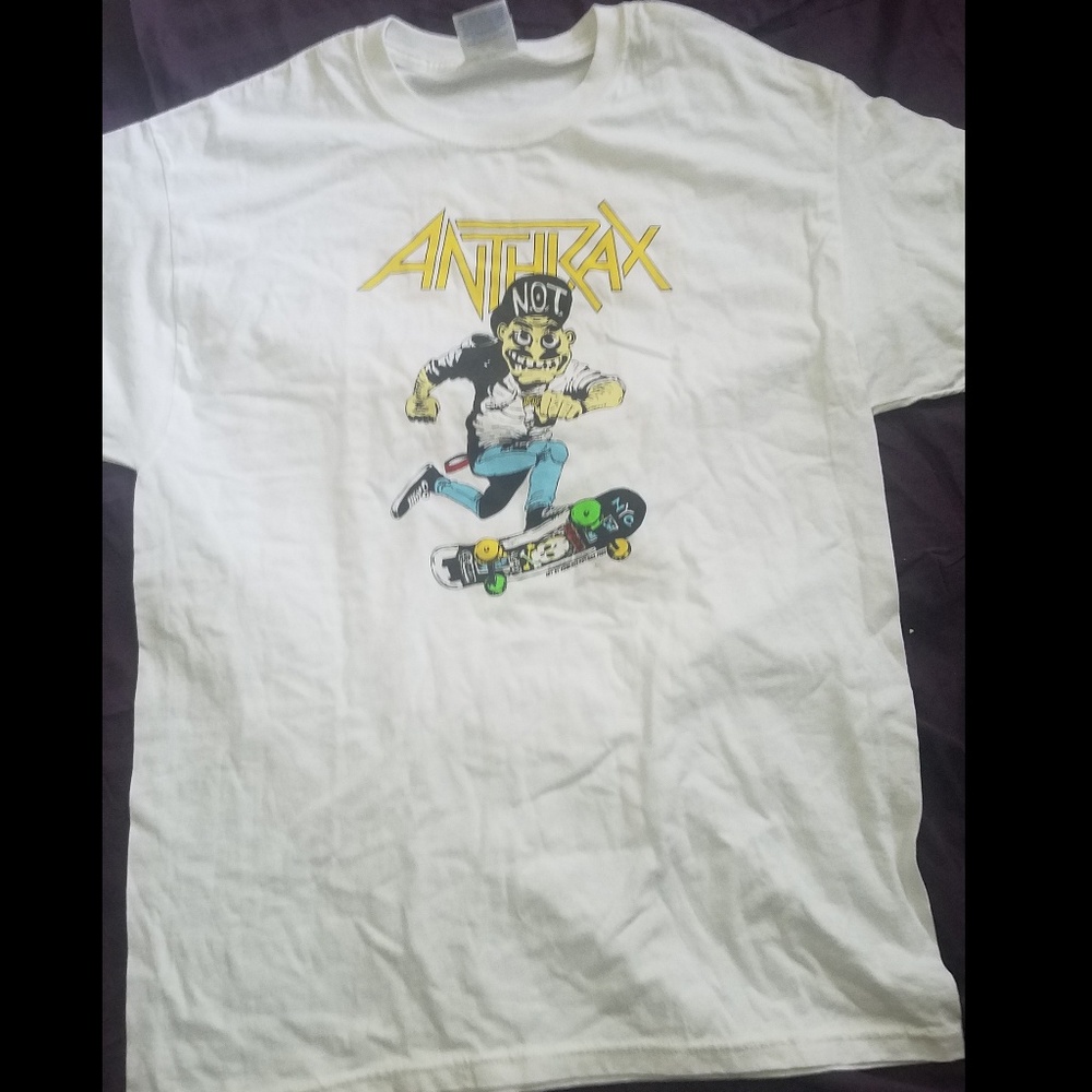 Vintage style Anthrax tshirt, size L